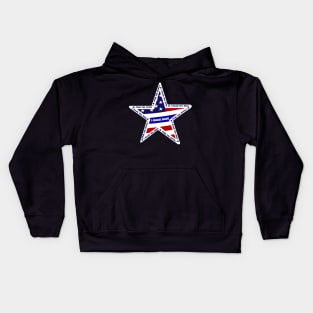 i back the blue , US Kids Hoodie